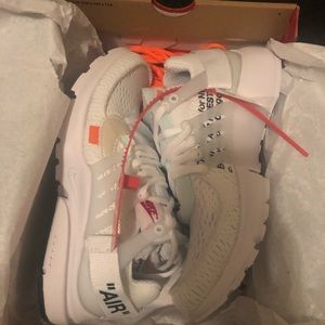 Off white x nike presto 2.0 size 8